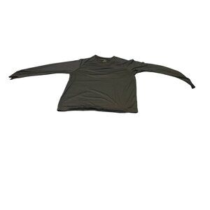 Men's Workout Tops Dry Fit Moisture Wicking Long Sleeve Mesh Athletic T-Shirt XL